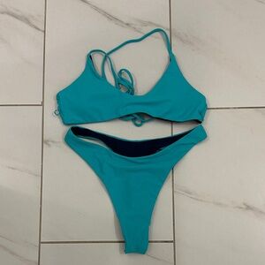 Amazon Vibrant Blue Bikini Set